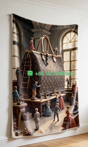 Louis Vuitton Throw Blankets